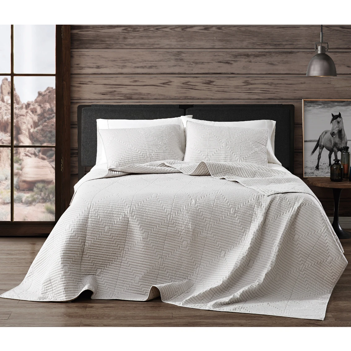 Best deal ???? Frye Ray Pick Stitch Embroidered Quilt Set ✔️ 2 Best deal ???? Frye Ray Pick Stitch Embroidered Quilt Set ✔️ - Image 2