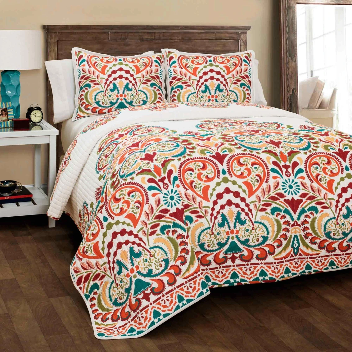 Hot Sale ???? Lush Decor Clara 3 Pc. Quilt Set ???? 1 Hot Sale ???? Lush Decor Clara 3 Pc. Quilt Set ????