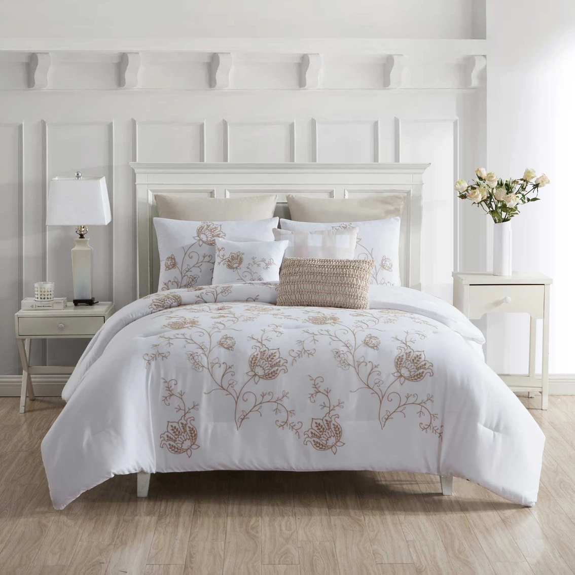 Hot Sale ???? Marie Claire Willow 8 Pc. Comforter Set ???? 1 Hot Sale ???? Marie Claire Willow 8 Pc. Comforter Set ????