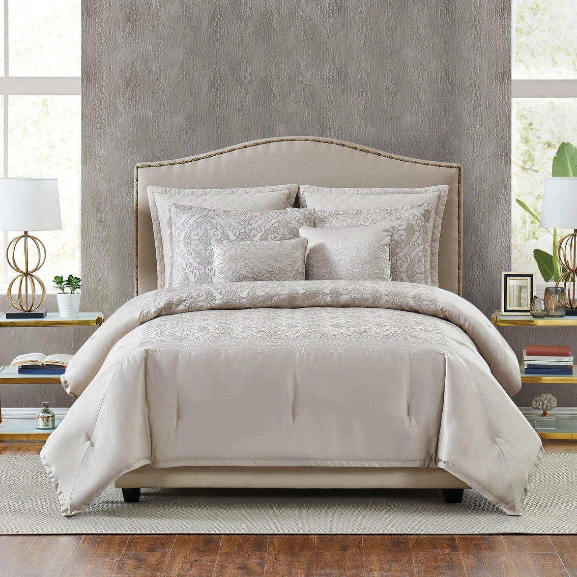 Deals ???? 5th Avenue Lux Riverton 7 Pc. Comforter Set ⌛ 1 Deals ???? 5th Avenue Lux Riverton 7 Pc. Comforter Set ⌛