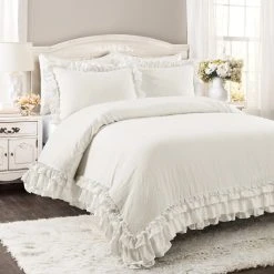 Best reviews of ???? Lush Decor Ella Shabby Chic Ruffle Lace 3 Pc. Comforter Set ???? -J. Queen New York shop unnamed file 1041