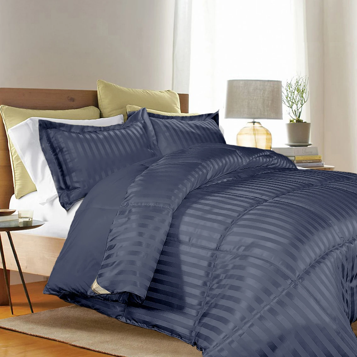 Promo ⌛ Kathy Ireland Home Microfiber Reversible Down Alternative Comforter 3 Pc. Set ???? 2 Promo ⌛ Kathy Ireland Home Microfiber Reversible Down Alternative Comforter 3 Pc. Set ???? - Image 2