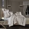 Wholesale ???? J. Queen New York Deco Silver Queen 4 Pc. Comforter Set ⭐