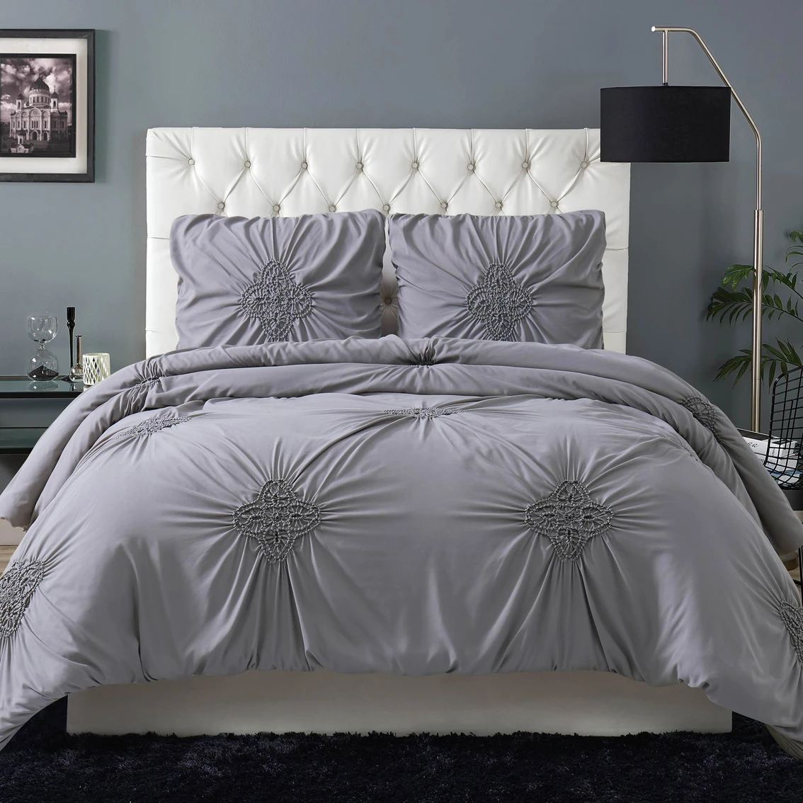Best deal ???? Christian Siriano Georgia Rouched 3 Pc. Comforter Set ✨ 2 Best deal ???? Christian Siriano Georgia Rouched 3 Pc. Comforter Set ✨ - Image 2