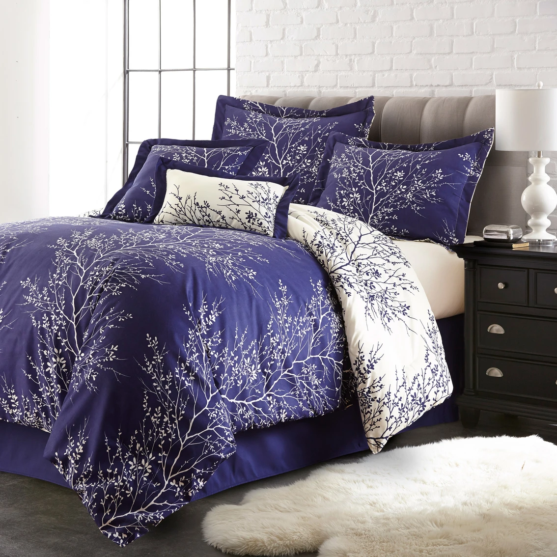 Cheap ???? National Brand Spirit Linen Home Foliage 6 Pc. Comforter Set ???? 8 Cheap ???? National Brand Spirit Linen Home Foliage 6 Pc. Comforter Set ???? - Image 8