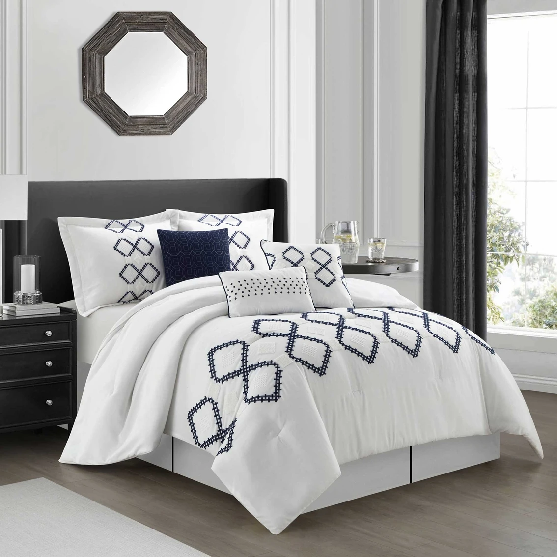 Cheap ???? Grand Avenue Nataly 7 Pc. Comforter Set ???? 1 Cheap ???? Grand Avenue Nataly 7 Pc. Comforter Set ????