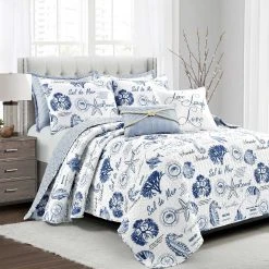 Promo ???? Lush Decor Harbor Life Quilt 7 Pc. Set ????