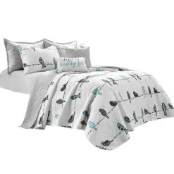 Cheap ???? Lush Decor Rowley Birds 7 Pc. Quilt Set ✨ -J. Queen New York shop unnamed file 1299