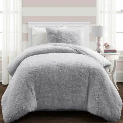 Best deal ???? Lush Decor Emma Faux Fur 3 Pc. Comforter Set ????