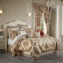 Budget ???? J. Queen New York Juliette Terracotta 4 Pc. Comforter Set ????