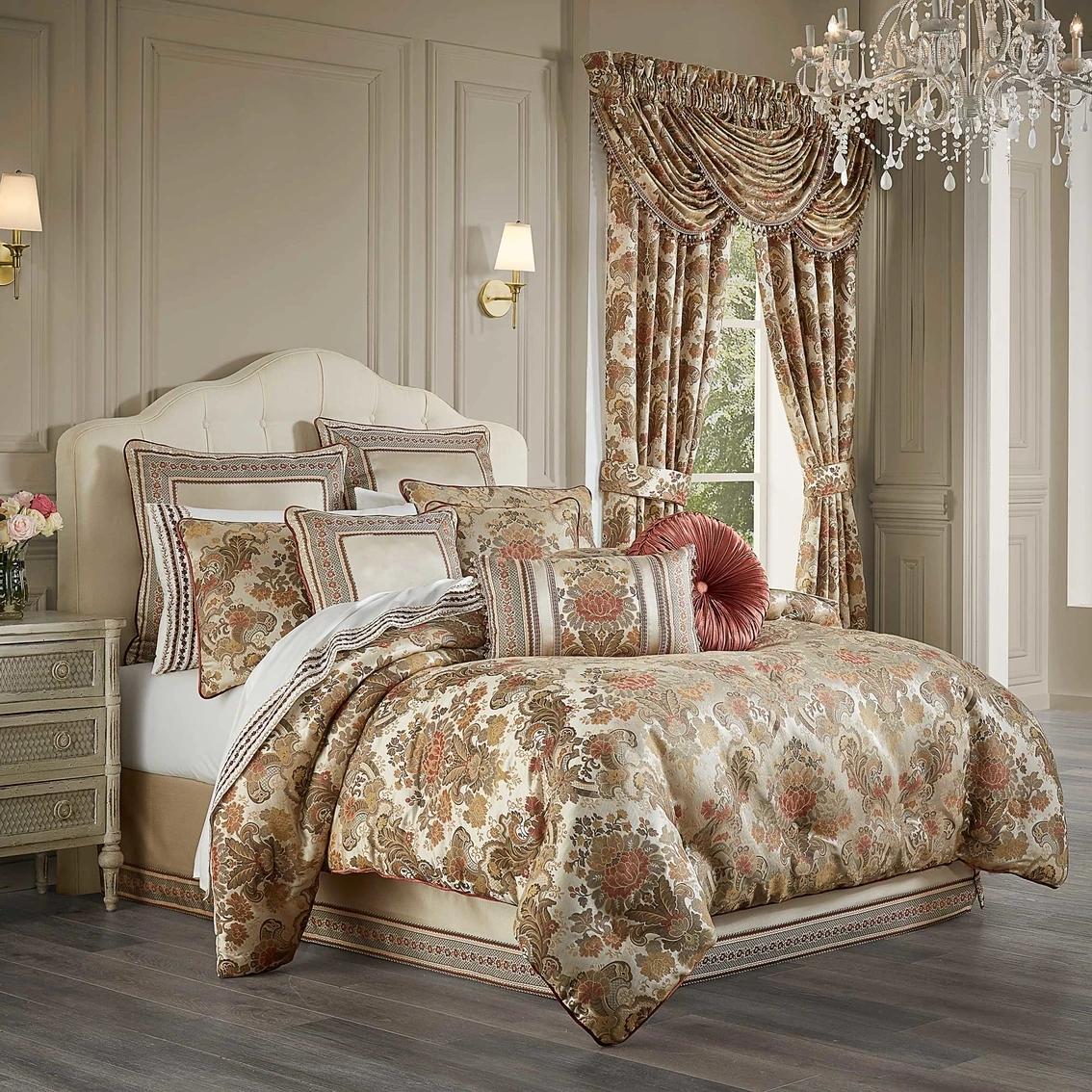 Budget ???? J. Queen New York Juliette Terracotta 4 Pc. Comforter Set ???? 1 Budget ???? J. Queen New York Juliette Terracotta 4 Pc. Comforter Set ????
