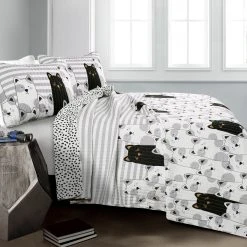 Best deal ???? Lush Decor Striped Bear Quilt Set 2 Pc. ???? -J. Queen New York shop unnamed file 1455