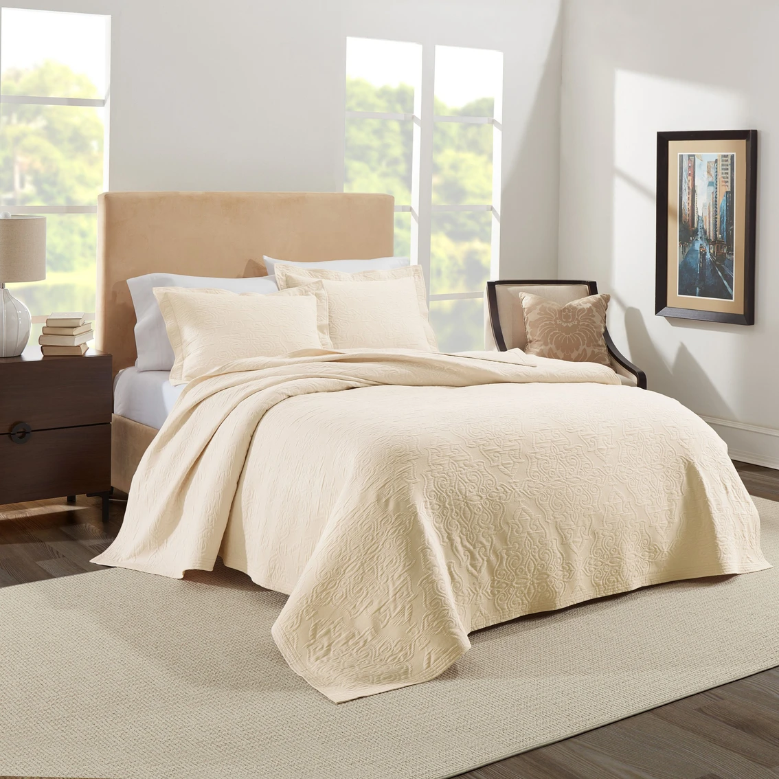 Wholesale ???? Realeza Raphaela European Matelasse Coverlet Set ???? 3 Wholesale ???? Realeza Raphaela European Matelasse Coverlet Set ???? - Image 3