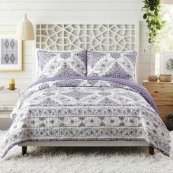 Best reviews of ???? Jessica Simpson Saniyah Medallion Quilt 3 Pc. Set ⌛