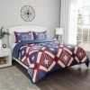 Brand new ???? Lavish Home Homestead Patriotic Americana 3 Pc. Quilt Set ????