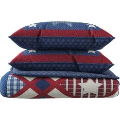 Brand new ???? Lavish Home Homestead Patriotic Americana 3 Pc. Quilt Set ???? -J. Queen New York shop unnamed file 1510