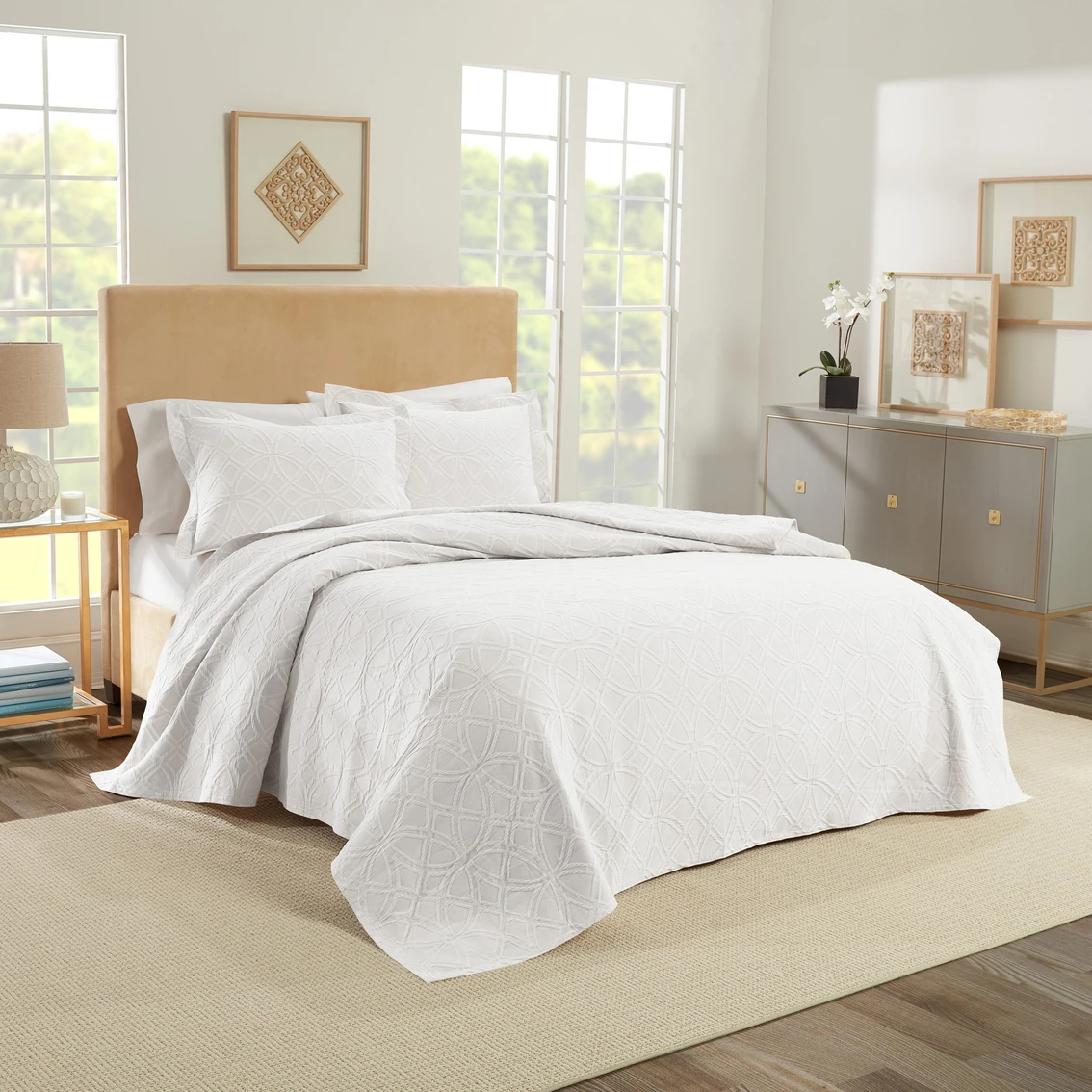 Brand new ???? Realeza Bogart European Matelasse Coverlet Set ???? 3 Brand new ???? Realeza Bogart European Matelasse Coverlet Set ???? - Image 3