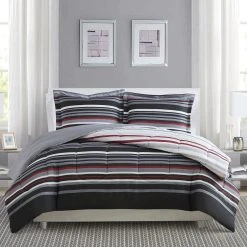 Best Pirce ???? Style 212 Hillcrest Stripe Comforter Set ✨