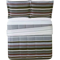 Best Pirce ???? Style 212 Hillcrest Stripe Comforter Set ✨ -J. Queen New York shop unnamed file 1554