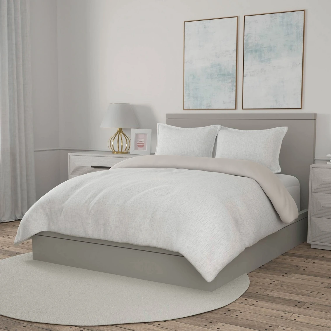 Deals ⌛ Portico Bennet Slub Comforter Set ???? 2 Deals ⌛ Portico Bennet Slub Comforter Set ???? - Image 2