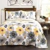 Top 10 ???? Lush Decor Leah 3 Pc. Quilt Set ????