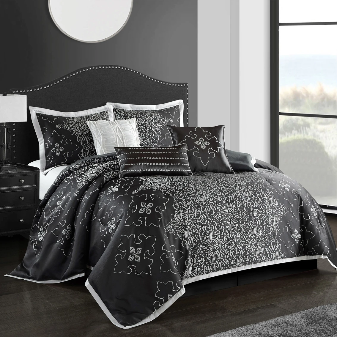 New ✨ Nanshing America Inc Nanshing Kelton 7 Pc. Comforter Set ???? 3 New ✨ Nanshing America Inc Nanshing Kelton 7 Pc. Comforter Set ???? - Image 3