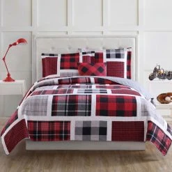 Best Sale ???? My World Buffalo Plaid Quilt Set ????