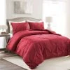 Buy ???? Lush Decor Soft Velvet Diamond Pintuck Oversized 3 Pc. Comforter Set ????