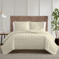 Hot Sale ???? Truly Calm Silver Cool Blush 3 Pc. Quilt Set ???? -J. Queen New York shop unnamed file 167