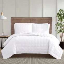 Hot Sale ???? Truly Calm Silver Cool Blush 3 Pc. Quilt Set ???? -J. Queen New York shop unnamed file 169