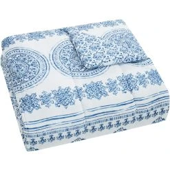 Top 10 ???? Style 212 Blue Medallion Comforter Set ???? -J. Queen New York shop unnamed file 1725