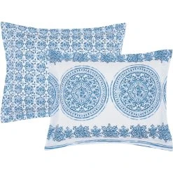 Top 10 ???? Style 212 Blue Medallion Comforter Set ???? -J. Queen New York shop unnamed file 1726