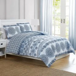 Top 10 ???? Style 212 Blue Medallion Comforter Set ???? -J. Queen New York shop unnamed file 1728