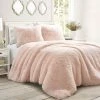 Hot Sale ???? Lush Decor Martex Emma Faux Fur Comforter Set ????