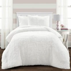 Hot Sale ???? Lush Decor Martex Emma Faux Fur Comforter Set ???? -J. Queen New York shop unnamed file 1739