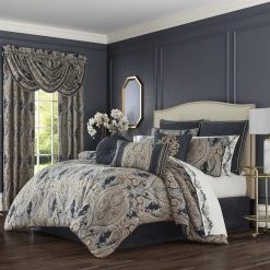 Buy ✨ J. Queen New York Luciana Indigo 4 Pc. Comforter Set ????