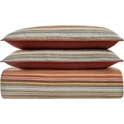 Brand new ???? Brooklyn Loom Sunset Stripe Yarn Dye Quilt Set ✔️ -J. Queen New York shop unnamed file 1786