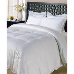 Buy ???? Blue Ridge Home Fashions Copenhagen White Goose Down Feather Comforter, Extra Warm ????