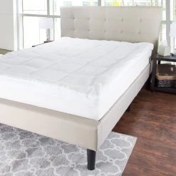 Promo ???? Lavish Home Bluestone Reversible Down Alternative Topper With Sherpa ???? -J. Queen New York shop unnamed file 1912