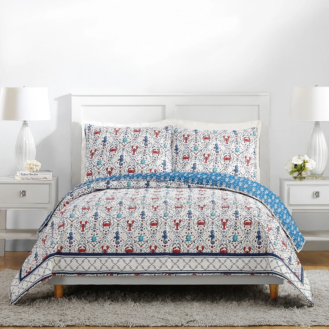 Flash Sale ???? Vera Bradley Sea Life Blue Quilt ???? 1 Flash Sale ???? Vera Bradley Sea Life Blue Quilt ????