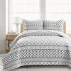 Flash Sale ???? Lush Decor Monique Stripe 3 Pc. Quilt Set ⭐