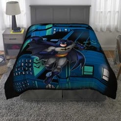 Coupon ???? Warner Brothers Warner Bros. Batman Into Action Twin/Full Comforter ????