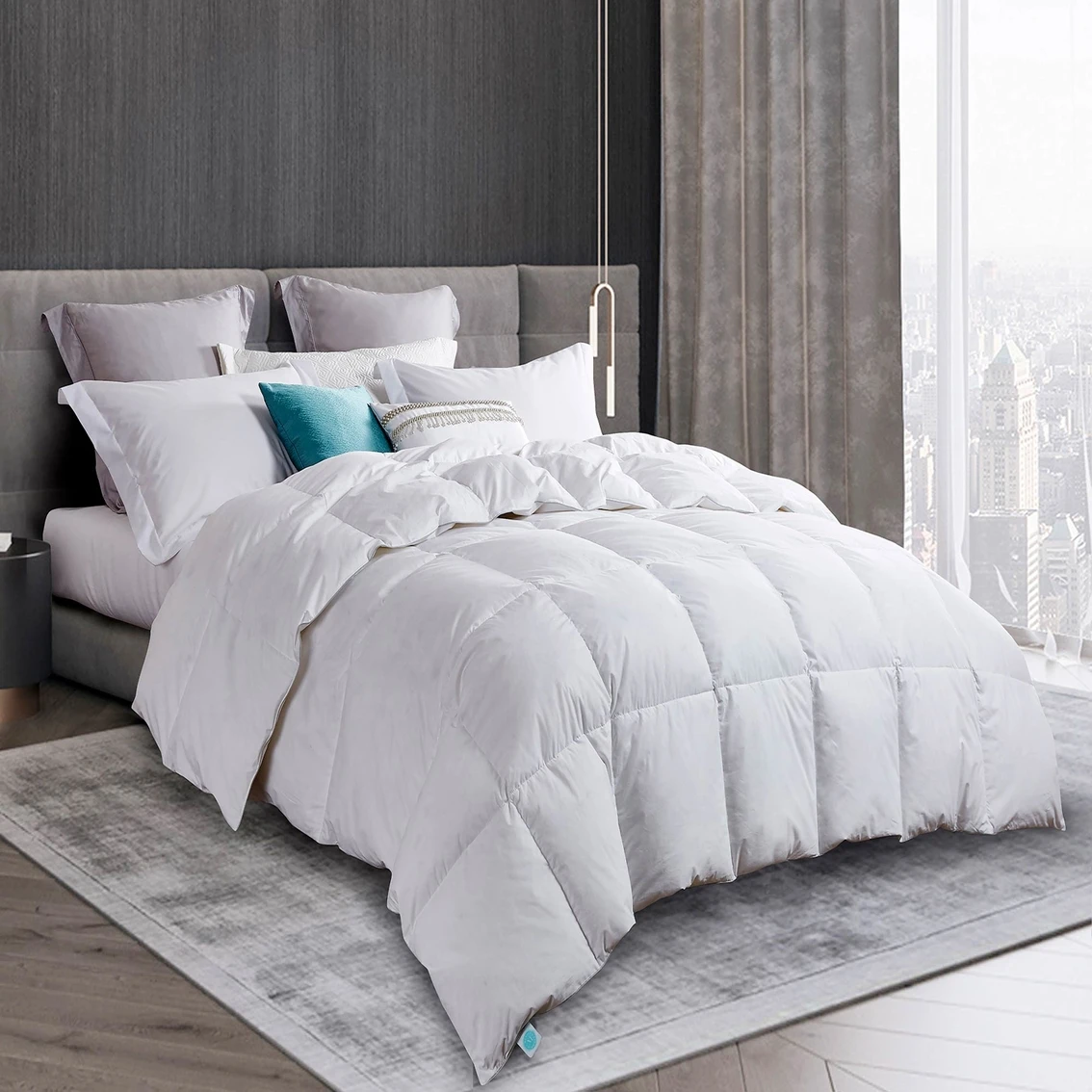 Wholesale ???? Martha Stewart Collection White Goose Down And Feather Comforter ✨ 4 Wholesale ???? Martha Stewart Collection White Goose Down And Feather Comforter ✨ - Image 4