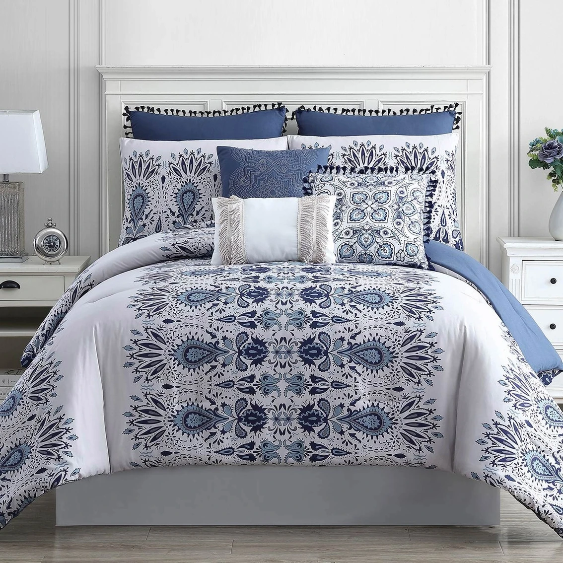 Best Sale ???? Modern Threads Karina Embellished Comforter Set ???? 1 Best Sale ???? Modern Threads Karina Embellished Comforter Set ????