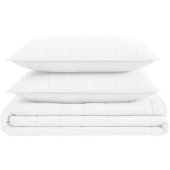 Best Pirce ???? London Fog Garment Wash Solid Color 3 Pc. Quilt Set ✔️ -J. Queen New York shop unnamed file 239