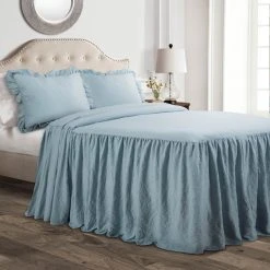 Outlet ✨ Lush Decor Ruffle ???? Skirt 3 Pc. Bedspread Set ✔️ -J. Queen New York shop unnamed file 248