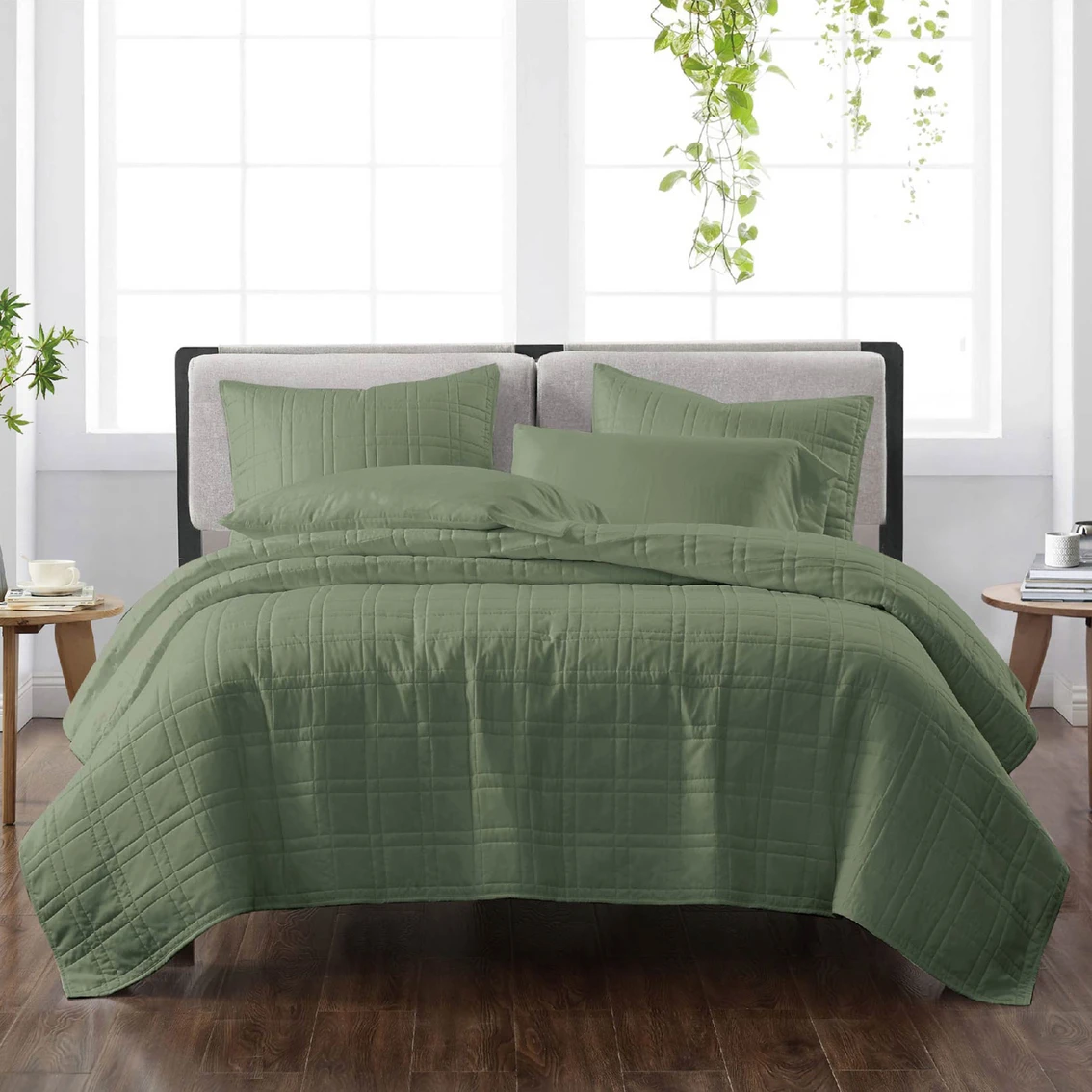 Discount ???? Cannon Heritage Solid Reversible Quilt Set ???? 4 Discount ???? Cannon Heritage Solid Reversible Quilt Set ???? - Image 4