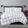Best reviews of ???? Truly Soft Printed Windowpane 3 Pc. Duvet Cover Set ????