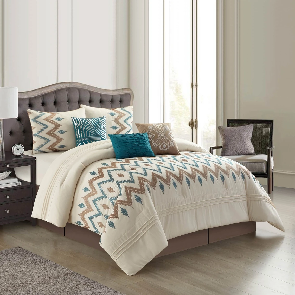 Wholesale ???? Grand Avenue Umbriel 7 Pc. Comforter Set ✔️ 1 Wholesale ???? Grand Avenue Umbriel 7 Pc. Comforter Set ✔️