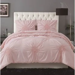 Buy ???? Christian Siriano Georgia Rouched Duvet Cover, 3 Pc. Set ???? -J. Queen New York shop unnamed file 393